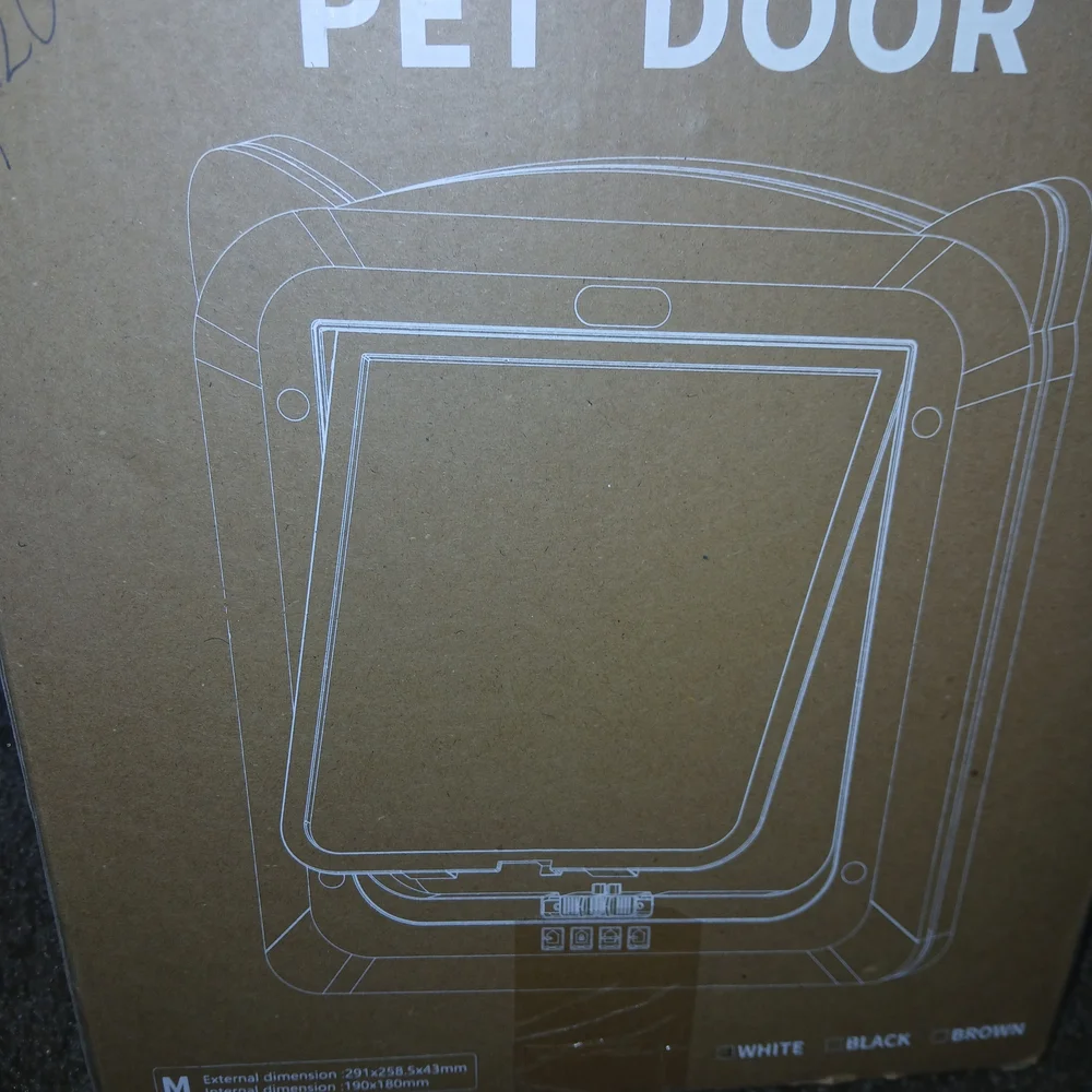 Pet Door with Multi-Color Options